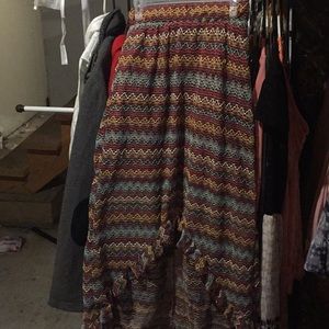 High low skirt